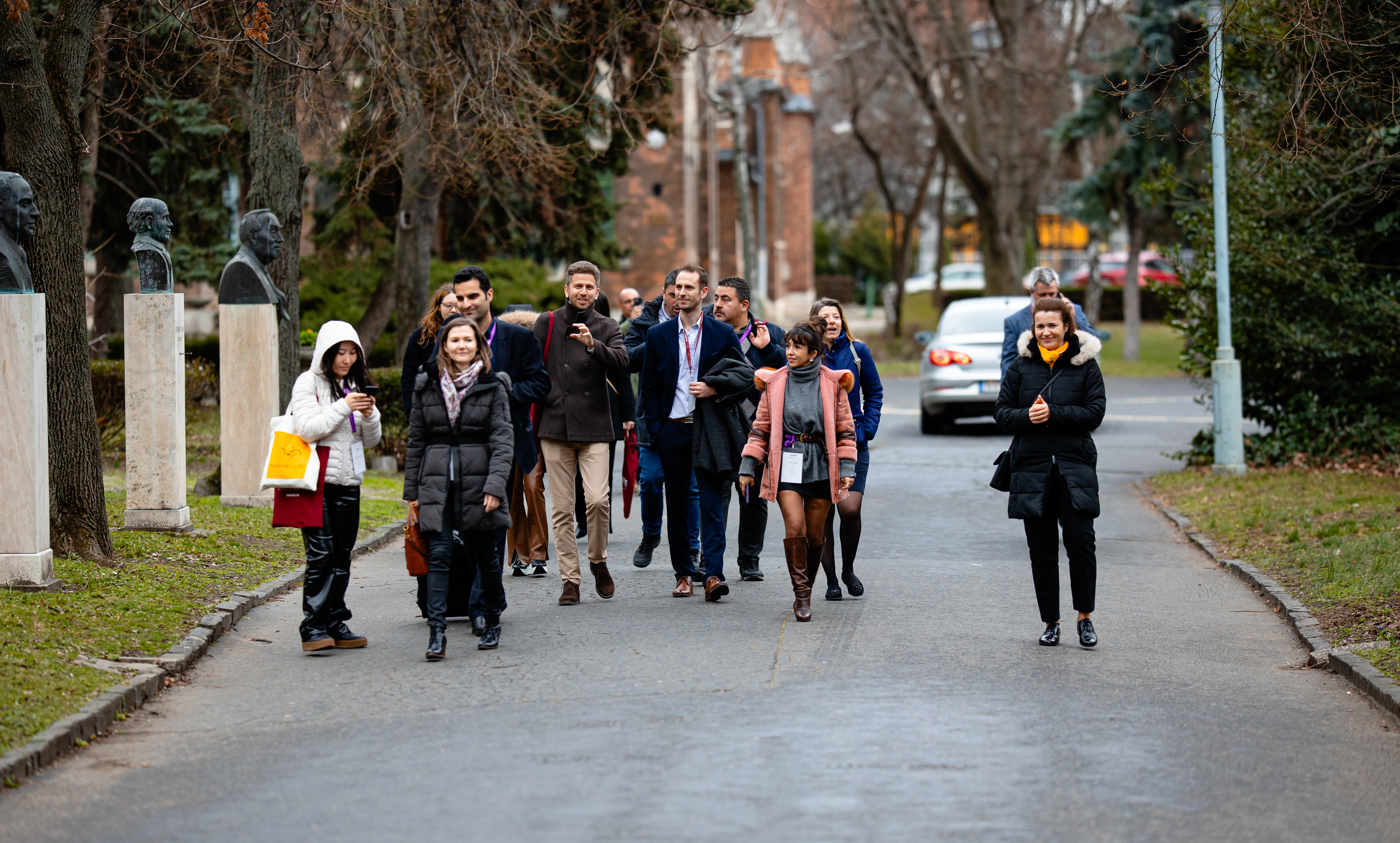 Séta a campuson